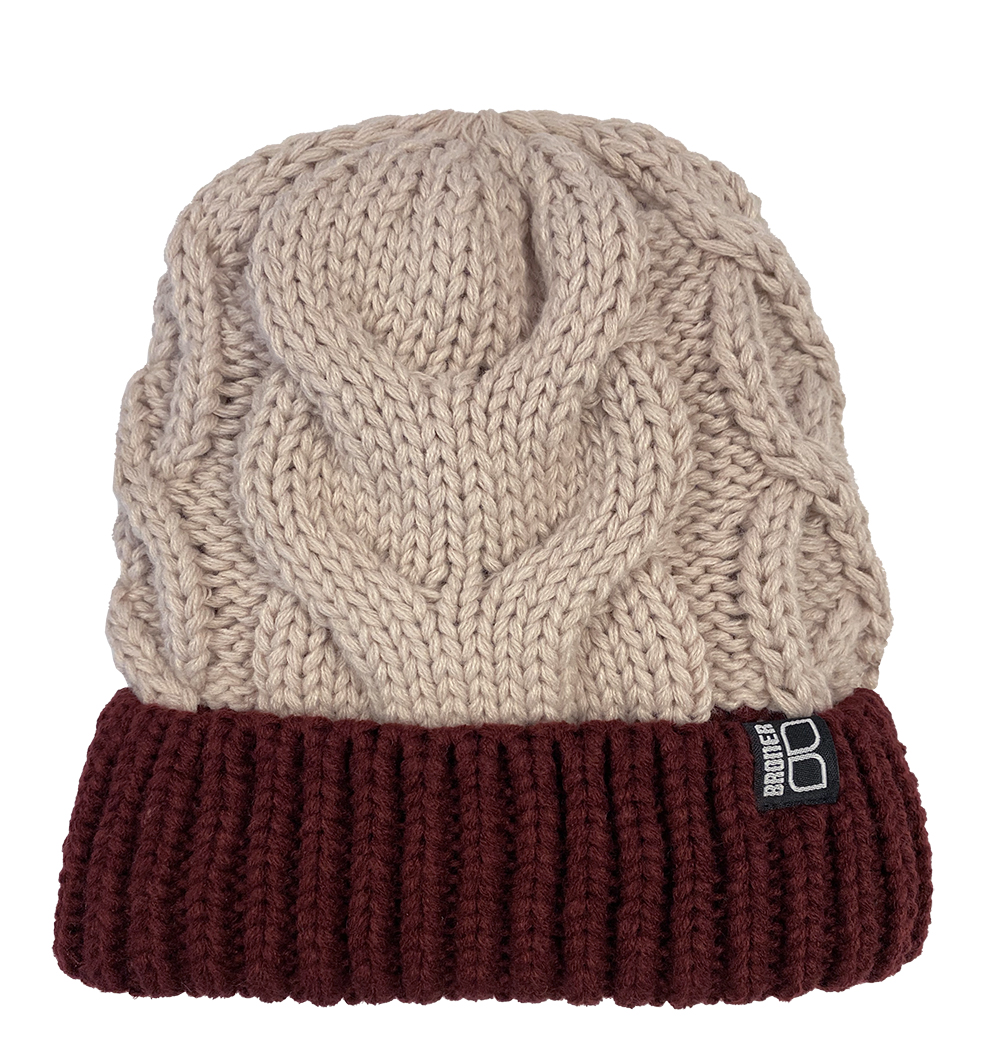 Day Dreamer Cable Knit Cuff Cap - Knit Caps